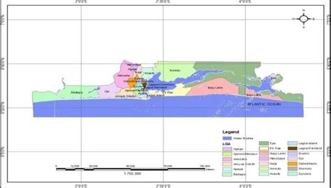 Administrative Map of Lagos State | Download Scientific Diagram