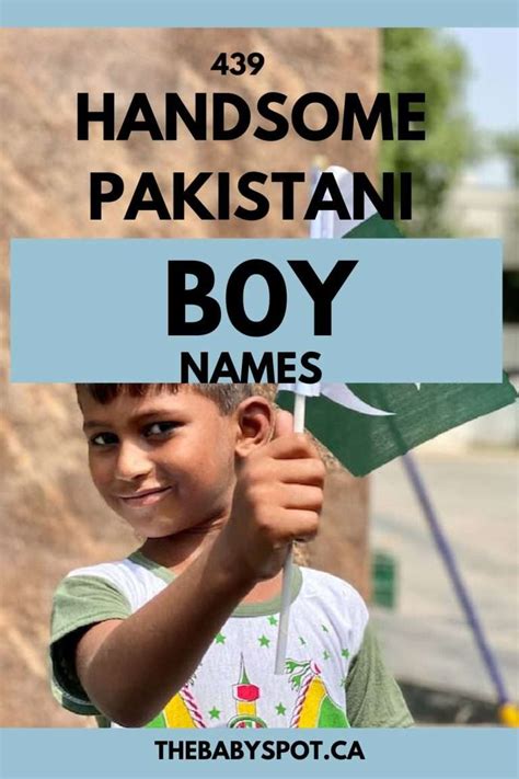 439 Handsome Pakistani Boy Names With Meanings