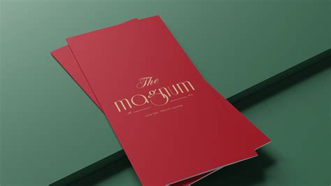 Magnum Restaurant - Logo & Brand Design :: Behance