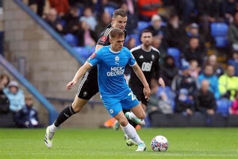 Peterborough United's players almost let an impressive opening go to ...