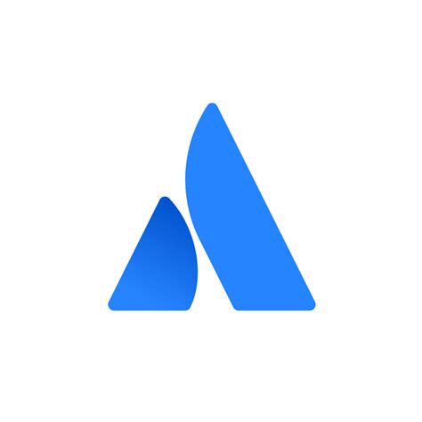 Atlassian Logo - Geometric Design with Letter A