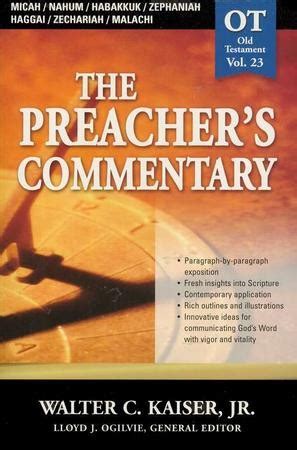 The Preacher's Commentary Vol 23: Micah through Malachi: Walter C ...