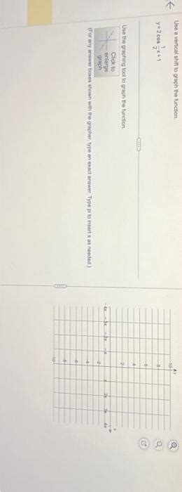 Solved Use a vertical shift to graph the function. | Chegg.com