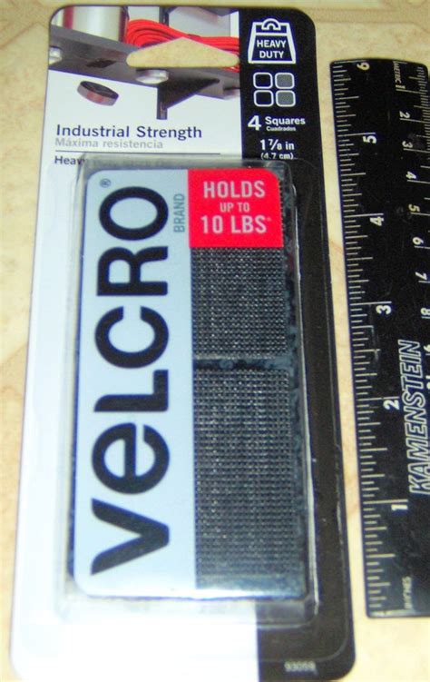 VELCRO Industrial Strength SQUARES 4 Heavy Duty Adhesive Back - Etsy