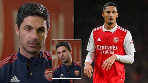 Mikel Arteta provides William Saliba injury update amid concerns he ...