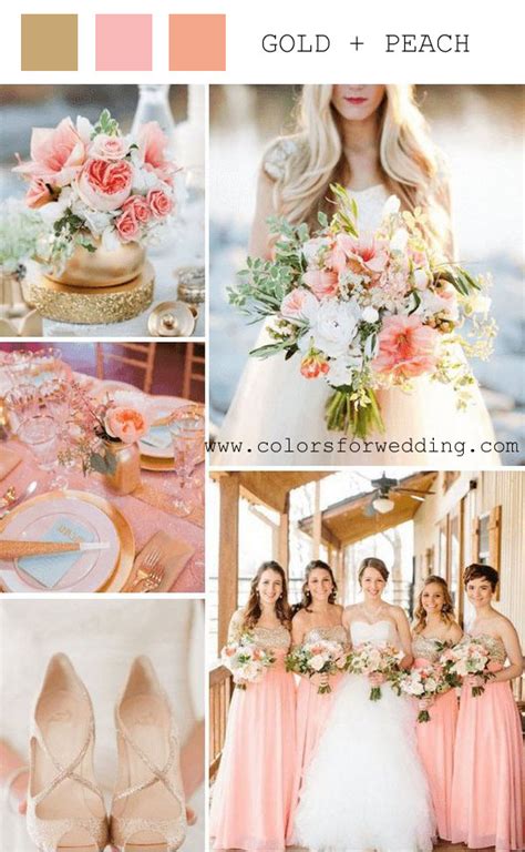 Top 18 Peach Wedding Colors for 2024 | CFC