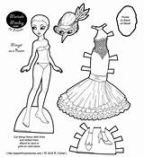 Marisole Monday Paper Doll Coloring Pages sketch template