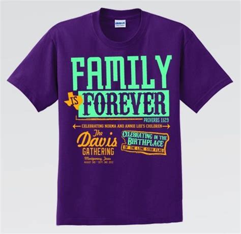 Pin by Carrie Good on Tshirts | Family reunion tshirts, Family reunion shirts designs, Family ...