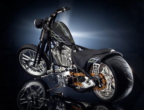 Bad to the Bone, harley davidson, chopper, HD wallpaper | Peakpx