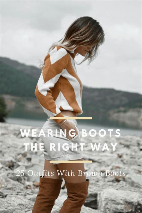 25 Outfits With Brown Boots: Wear Boots The Right Way - BelleTag