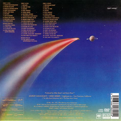 Classic Rock Covers Database: Journey - Escape (1981)