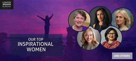 Top speakers - Inspirational Women - London Speaker Bureau