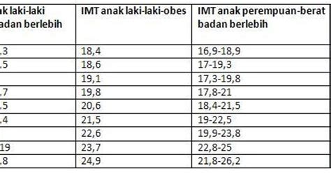 Indeks Massa Tubuh (IMT) | ENSIKLOPEDIA PERKEMBANGAN ANAK Semua Yang Anda Butuhkan Untuk ...