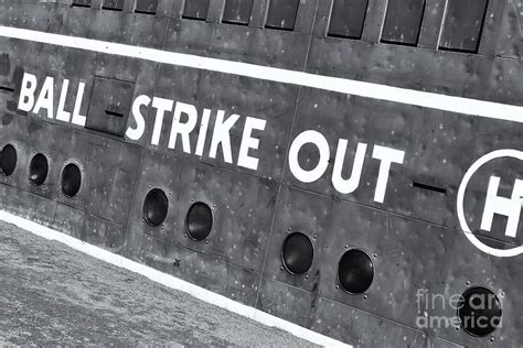 Fenway Park Green Monster Scoreboard IV Photograph by Clarence Holmes - Fine Art America