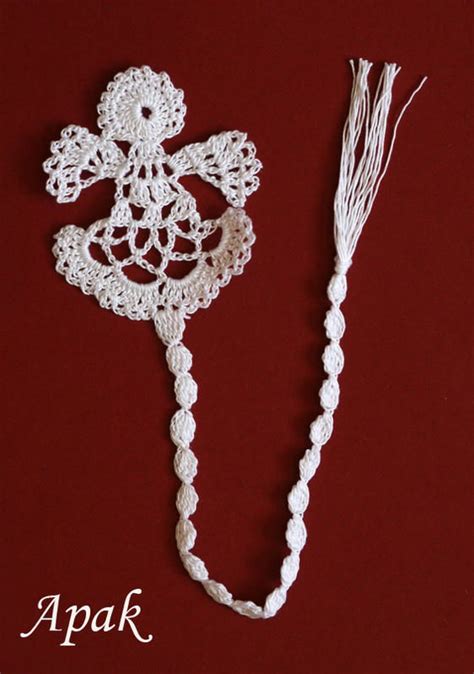 Angel bookmark 1 - Free Original Patterns - Crochetville