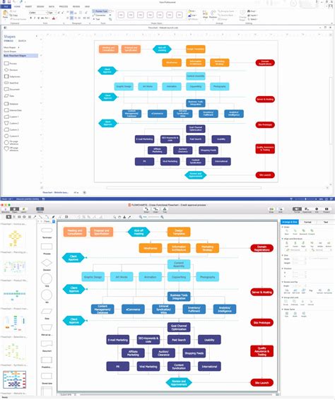 Visio Templates For Process Flows