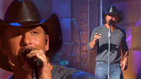 Tim McGraw – Live Like You Were Dying (CMT Live) (VIDEO) | Country Rebel