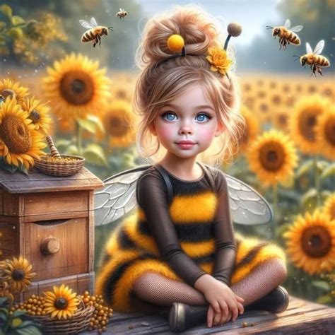 Pin by Rita Vale on Fairies and other cuties in 2024 | Fairy art, Bee art, Fantasy pictures
