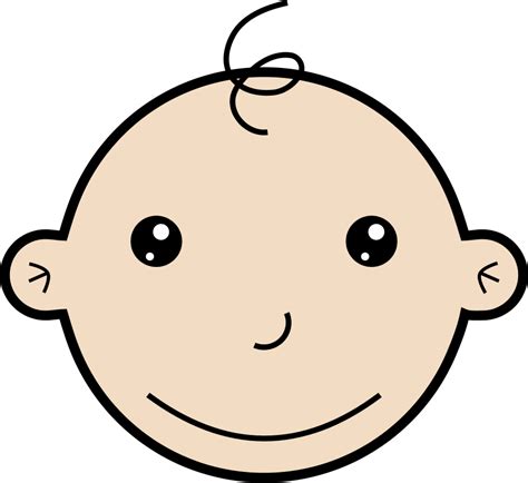 cute baby face clipart - Clip Art Library