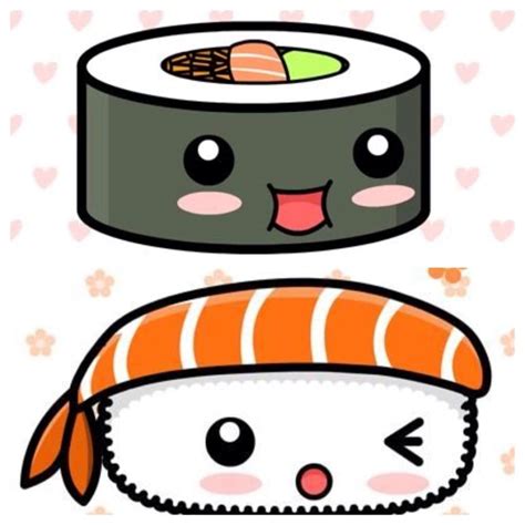 Dibujos de Sushi (50 Imágenes para dibujar) | WONDER DAY — Dibujos para colorear para niños y ...