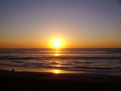 One of my more favorite sunsets. Taken at the beach in Del Mar, CA in ...