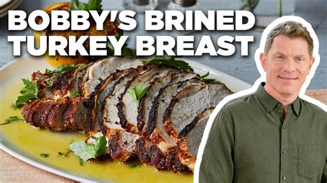 Bobby Flay's Brined Turkey Breast with Spanish Spice Rub | Boy Meets Grill | Food Network - YouTube