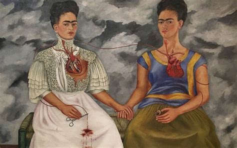 "The Two Fridas" by Frida Kahlo - Studying Frida Kahlo's Famous Painting