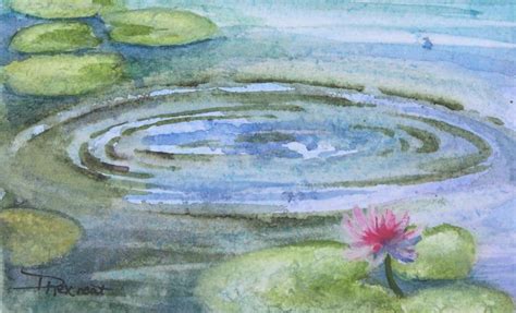 Watercolor Painting Water Ripples at PaintingValley.com | Explore ...