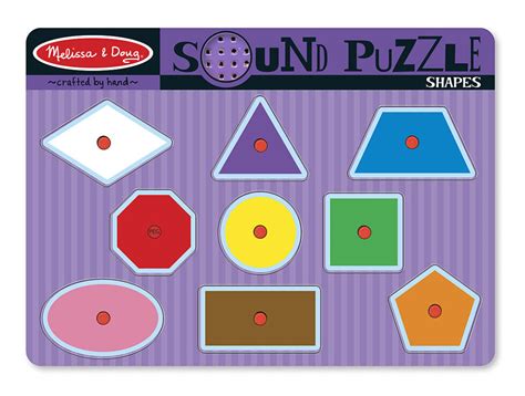 Shapes, 8 Pieces, Melissa and Doug | Puzzle Warehouse