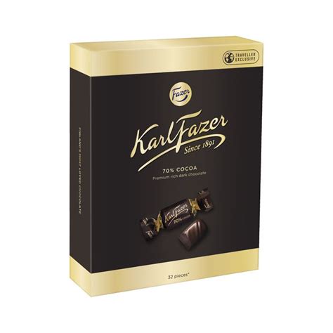 Buy Karl Fazer 70% Dark Chocolate 250g | Free Delivery Above $30