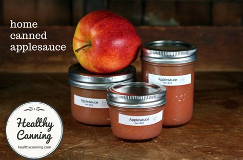 Canning applesauce - Healthy Canning in Partnership with Facebook Group Canning for beginners ...