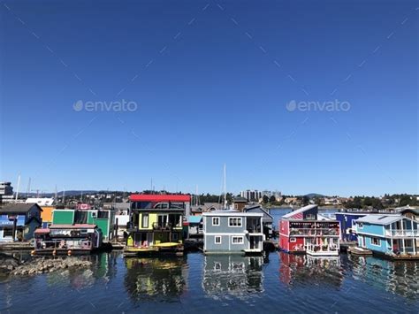 Colorful houses on the harbor. Stock Photo by wenshifraser | PhotoDune