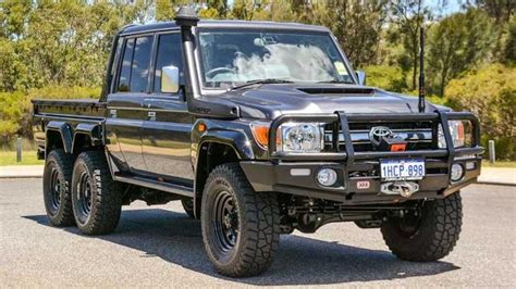 Rule the off-road with this 6x6 Toyota Land Cruiser conversion