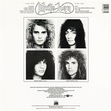 White Lion – Pride | Vinyl Album Covers.com