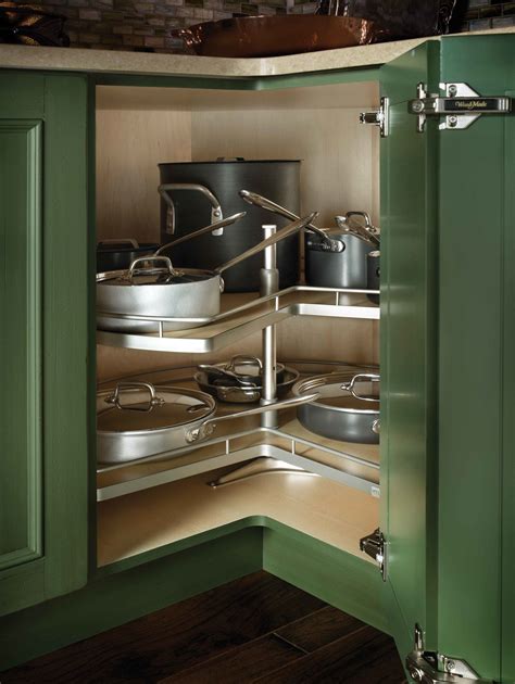 lazy-susan-corner-cabinet-replacement-shelves - OutOfHome | Kitchen cabinet storage, Custom ...