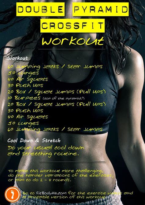 Health And Beauty - Double Pyramid Crossfit Workout #2053606 - Weddbook