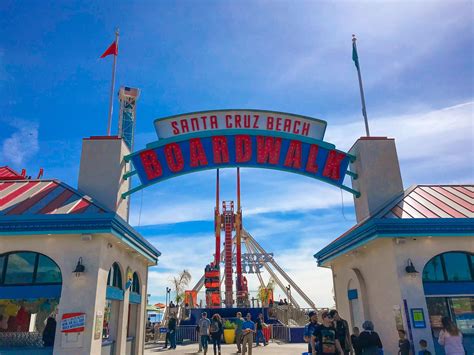 Visiting the Santa Cruz Beach Boardwalk | Santa cruz camping, Santa ...