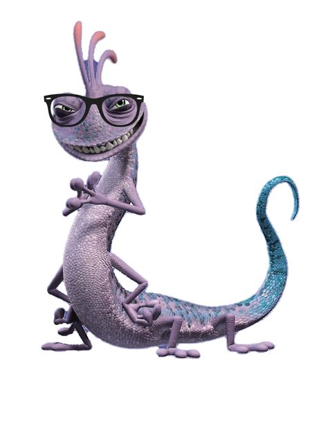 Monsters Inc Purple Lizard With Glasses, Friendly Monster, Whimsical Creature, Family Movie ...