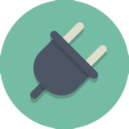 Plugin Icon - Download in Flat Style