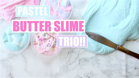 DIY BUTTER SLIME TWO WAYS! - Super easy slime recipe - YouTube