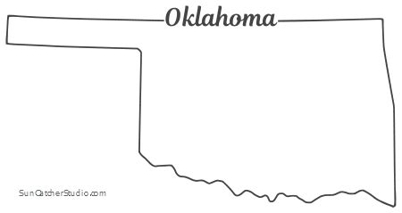 Oklahoma Outline Vector at Vectorified.com | Collection of Oklahoma ...