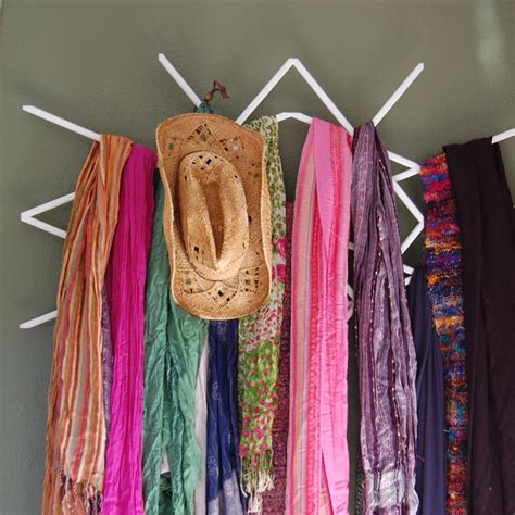 15 DIY Scarf Organizer Ideas