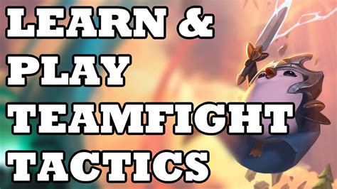 Beginner's Complete Guide to Teamfight Tactics | TFT Set 8 | - YouTube