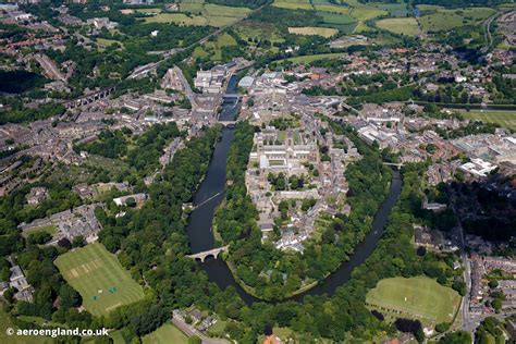 aeroengland | aerial photograph of Durham County Durham, England UK