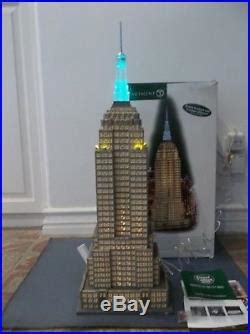 Rare MINT Condition Dept. 56 EMPIRE STATE BUILDING Christmas in the City #59207 | Christmas In ...