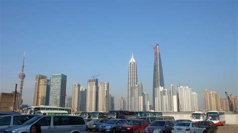 Lujiazui Skyline from Southern Puxi | This is a pretty uniqu… | Flickr