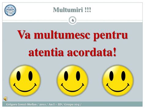 Va Multumesc Pentru Atentie Powerpoint