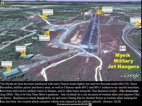 Part 2: Expanding Air Fields in Eastern Burma: Burma Air Force expansion in eastern Burma ...