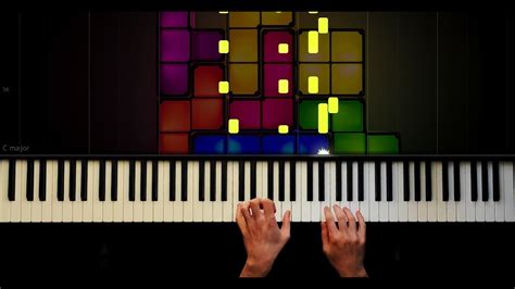 TETRIS THEME - Piano Tutorial by VN - YouTube