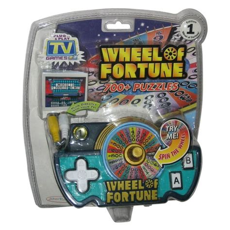 Jakks Pacific Wheel of Fortune Plug & Play Game - Walmart.com - Walmart.com